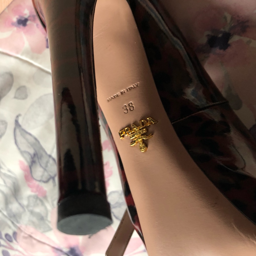 Prada Mary Jane Leopard Pumps - Picture 2 of 8